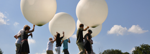 widget klein ballonverstrooiing As verstrooien via ballonverstrooiing