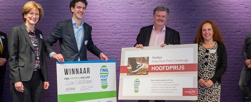 Winnaars Final Footprint Challenge 2018