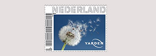 Rouwzegel van Yarden voor rouwpost