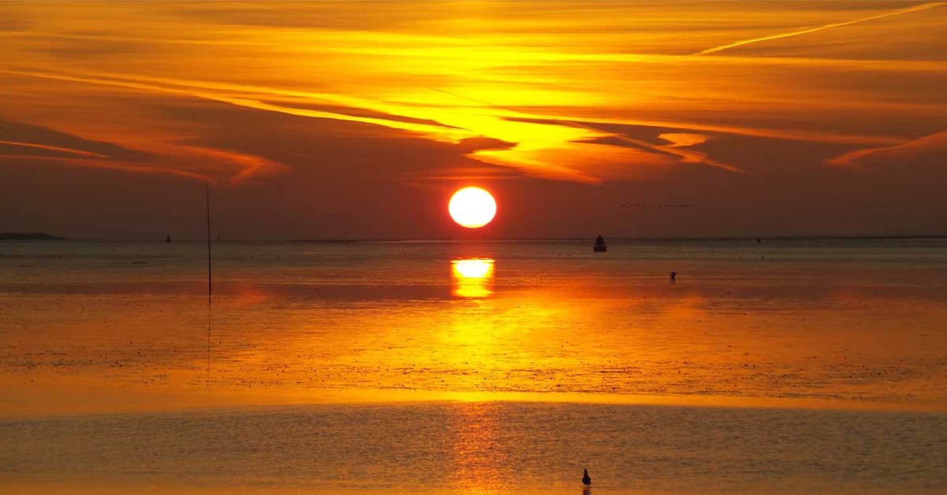 Zonsondergang (foto Bianca Bos)