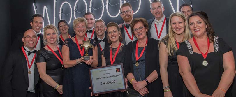 Team van het Yarden Huis van Brabant in Oosterhout wint de Star Award 2016