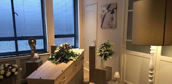 Afscheidskamer uitvaartcentrum Yarden Peters Brunssum