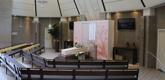 crematorium-schoterhof-aula Intieme sfeer in de aula
