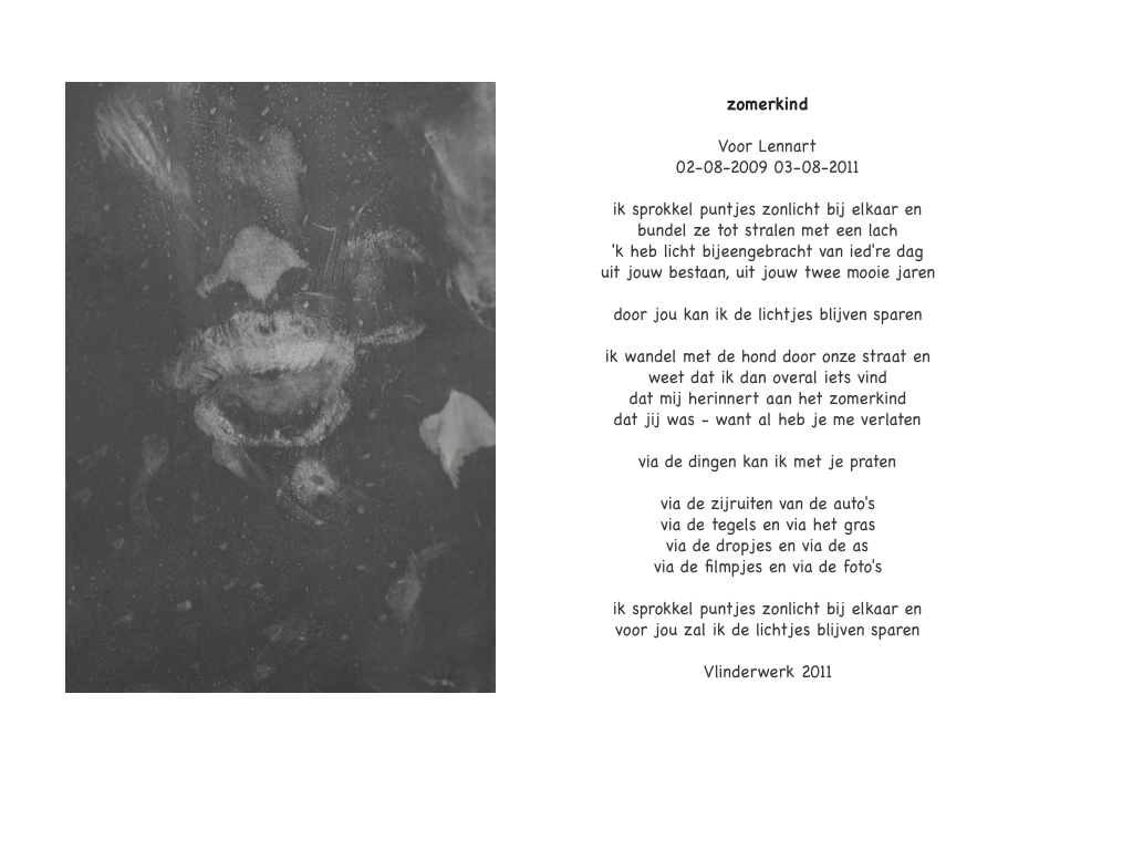 Gedicht Lennart - Niet gebruiken bij andere uitingen! Gedicht van Wendy Marsman bij de kus van Lennart