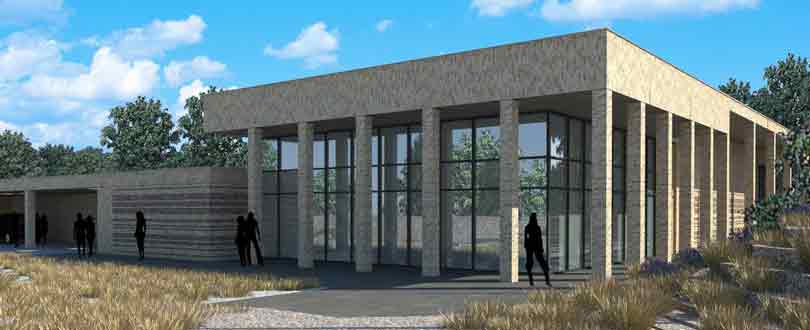 Yarden bouwt op Nieuw Eykenduynen een modern, nieuw multifunctioneel centrum met ruimtes voor plechtigheden, opbaringen en horecafaciliteiten.