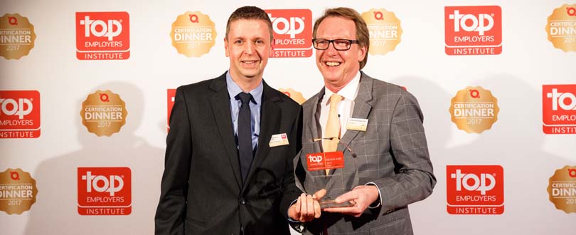 Yarden voor de 5e keer Top Employer