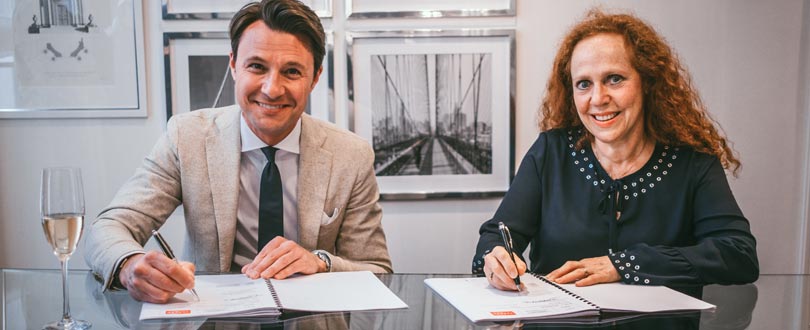 Ondertekening samenwerking Oger en Yarden
